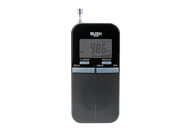 Portable Radios Personal Portable FM Radio — Black 652/6753