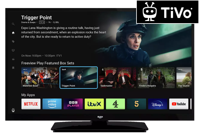 TVs TiVo 32 Inch Smart Full HD HDR Freeview TV / DVD Combi — 306/4627